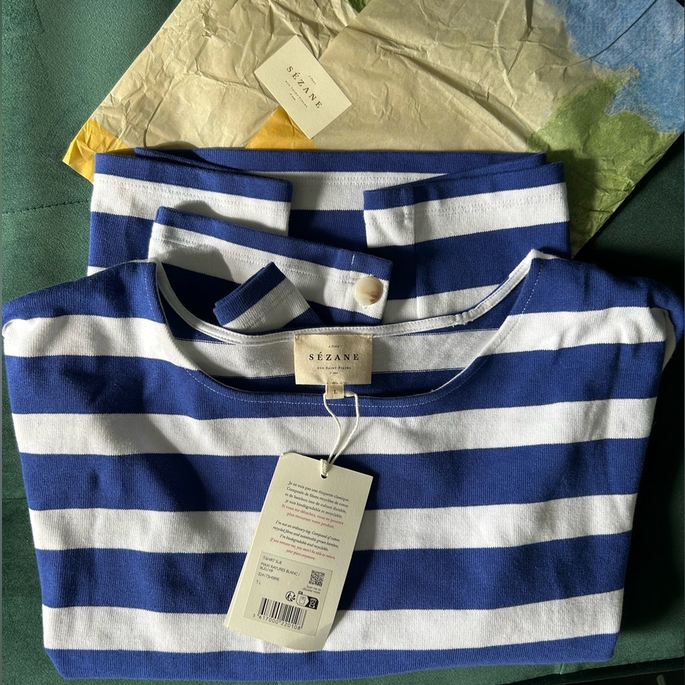 Sézane Sue Marinière NWT